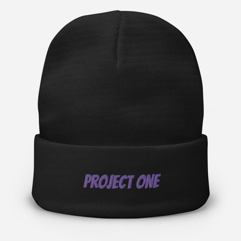 Night Walker Purple Beanie